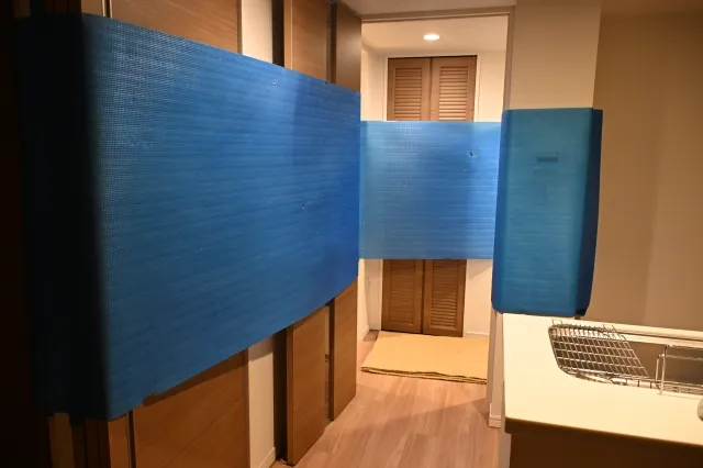 家財や建物を傷つけないための養生方法